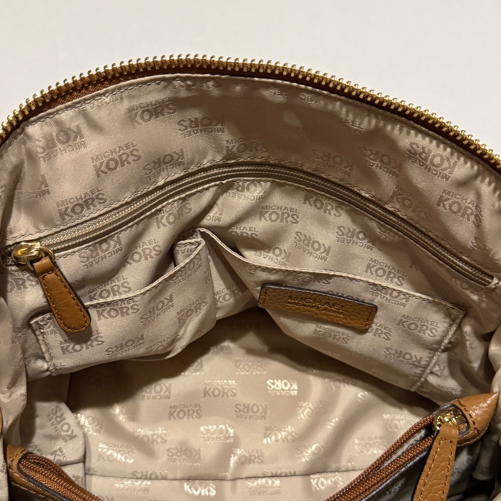 Michael Kors Leather Satchel - Picture 6 of 6